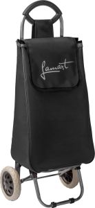 Пазарска чанта на колела LAMART LT8058, черна